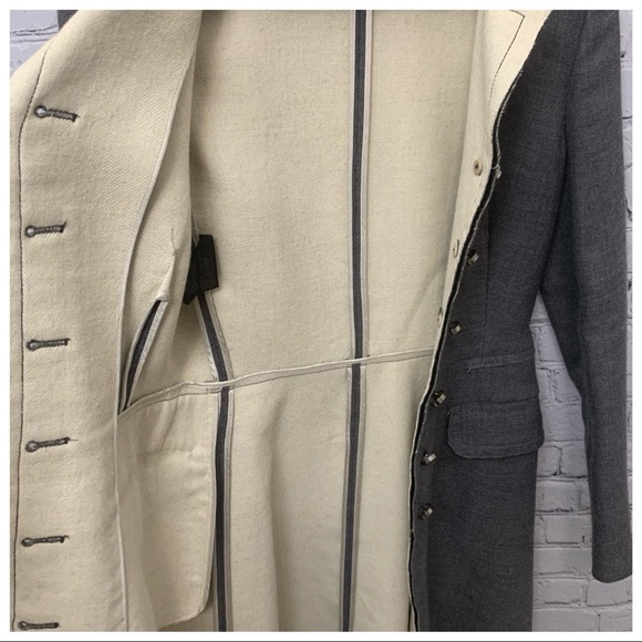 PRADA Virgin Wool Trench Coat - Picture 11 of 16